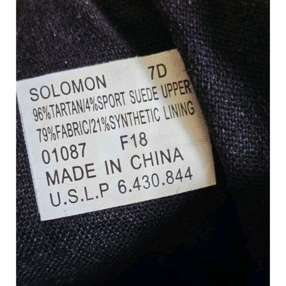 Polo Ralph Lauren Solomon Red Plaid High Top Shoes Men 7 D Tradition Punk 90’s - Picture 2 of 11